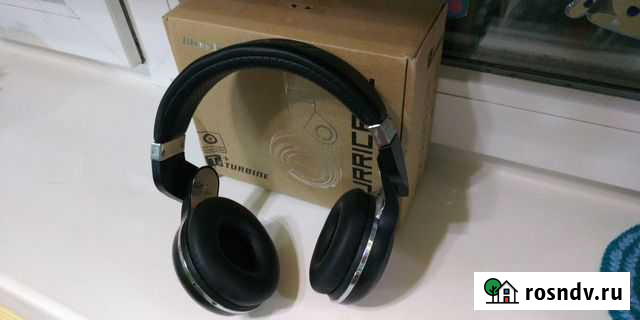 Беспроводные наушники Bluedio Hurricane T2 Череповец - изображение 1