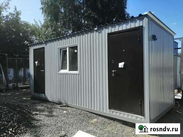 Вагончик, бытовка,модуль, кпп, АЗС, пост охраны Новосибирск - изображение 1