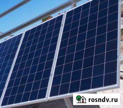 Солнечные панели -дом-дача-электричество 220V Симферополь - изображение 1
