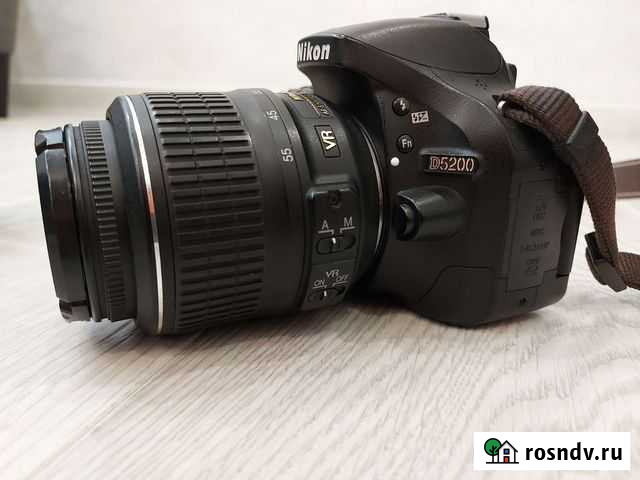 Зеркальный фотоаппарат nikon d5200 kit 18-55 Дзержинск - изображение 1