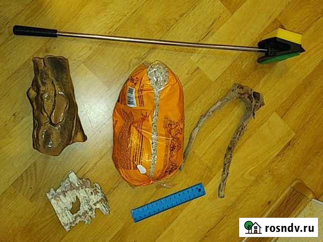 Грунт, грот, бревно, коряга, скребок для аквариума Пермь - изображение 1