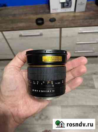 Объектив samyang 85 mm f 1.4 canon ef Коркино