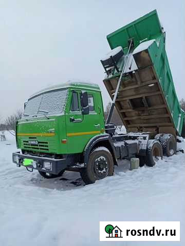 Перевозка грузов Камазами 65115 самосвалами 15 т Набережные Челны - изображение 1