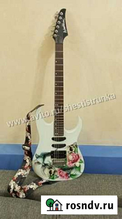 Редкий Суперстрат Washburn с черепом. Доставка Волгоград - изображение 1