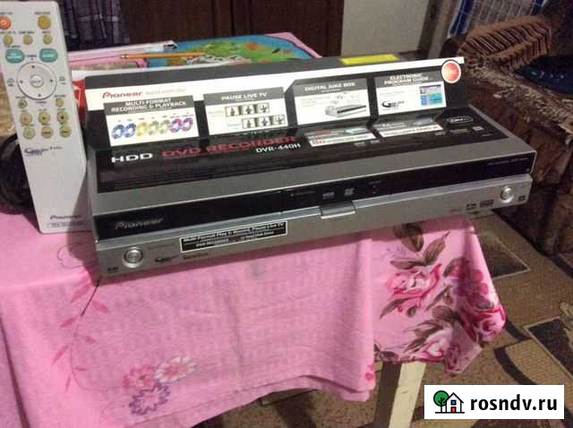 DVD рекордер Pioneer DVR-440H-S Silver Владимир - изображение 1