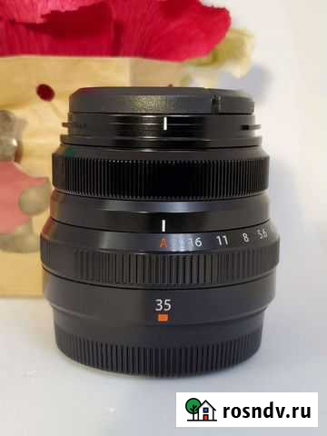 Объектив Fujifilm XF 35mm F2 R WR Super EBC Краснодар - изображение 1