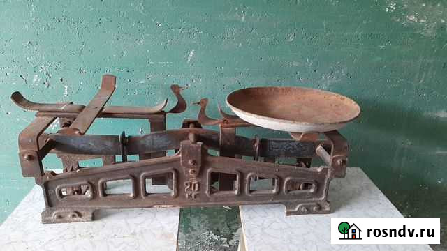 Старинные весы Ачинск - изображение 1