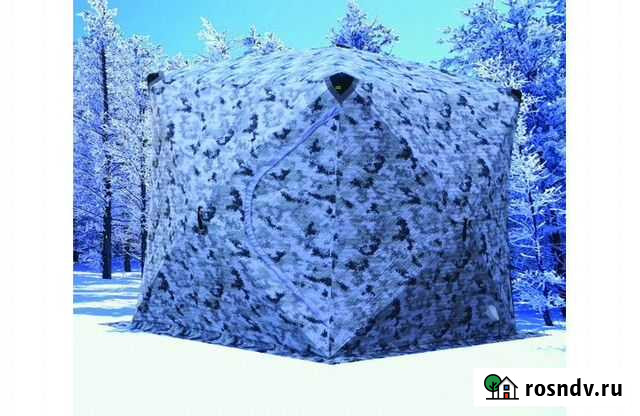 Палатка куб зимняя утеплённая 2401В 2,4*2,4*2,5 Кемерово - изображение 1