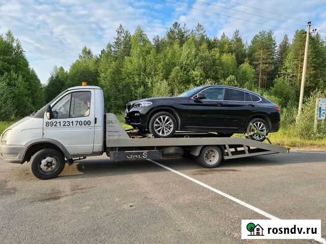 Услуги эвакуатора круглосуточно отогрев машин в бо Великий Устюг - изображение 1