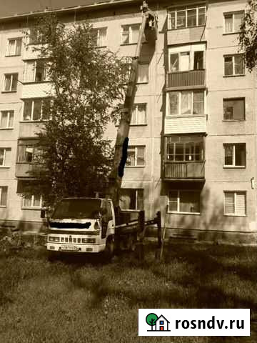 Аренда.Услуги японской автовышки 15 метров лично Новосибирск - изображение 1