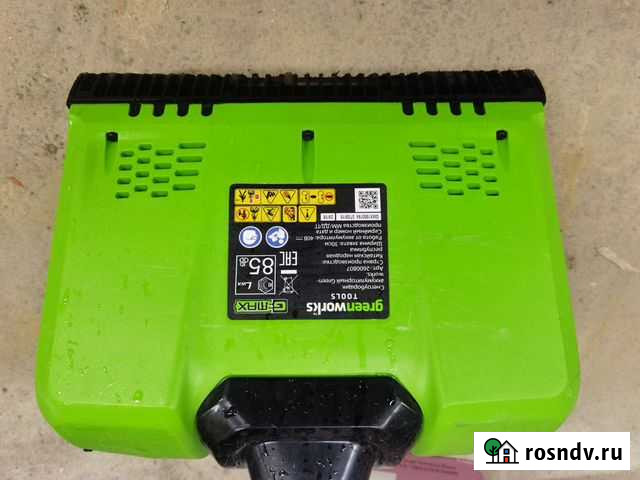Снегоуборщик аккумуляторный GreenWorks 40V Владимир - изображение 1