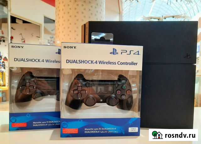 PlayStation 4 1000gb/2 геймпада /13 игр Владивосток - изображение 1