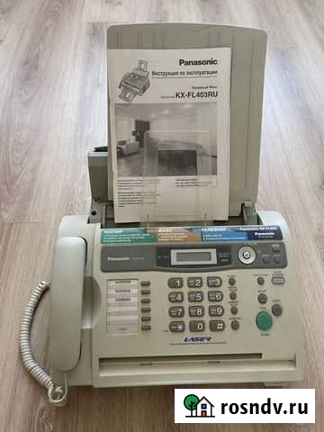 Факс KX-FL403RU Екатеринбург - изображение 1