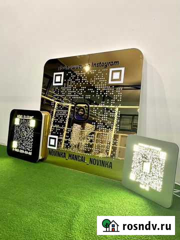 Вывеска для бизнеса с qr кодом 70070 Санкт-Петербург - изображение 1