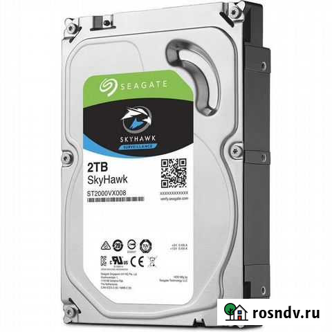 Внешний жесткий диск 2 тб skyhawk 2tb Иваново - изображение 1