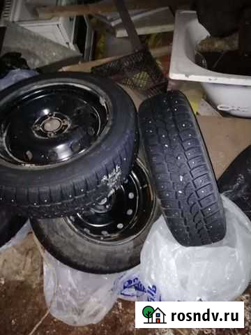 Зимняя резина r15 185 65 бу Киров - изображение 1