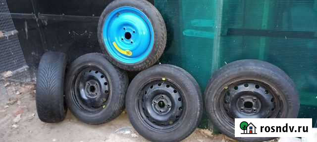 Диски с резиной r15 на Chevrolet Lacetti Климово - изображение 1