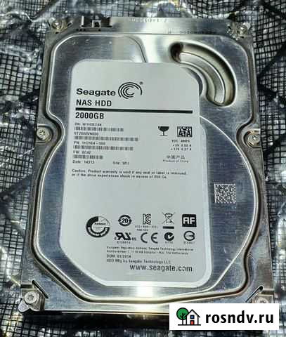 Неисправный жесткий диск 2 Тб Seagate ST2000VN000 Новочеркасск - изображение 1