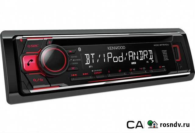 CD- Bluetooth ресивер kenwood KDC-BT510U Калининград - изображение 1