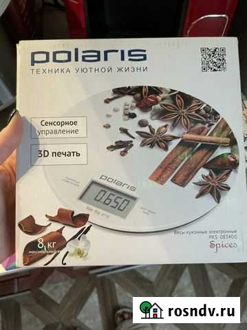 Весы новые кухонные Polaris Электрогорск - изображение 1