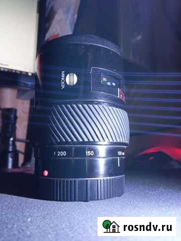 Объектив sony a 100-200 Окуловка - изображение 1