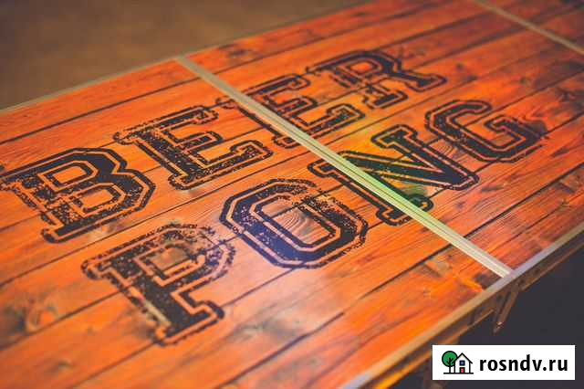 Игра beer pong в аренду Боровичи - изображение 1