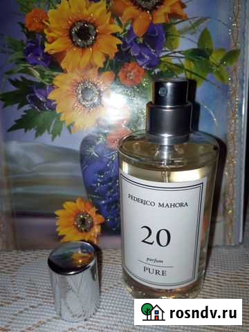 Духи FM 20 pure Federico Mahora Ярославль - изображение 1