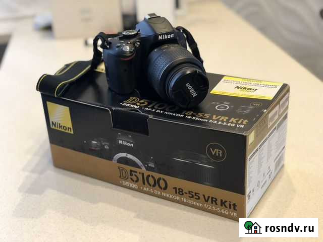 Зеркальный фотоаппарат nikon d5100 Новосибирск - изображение 1