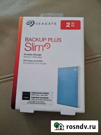 2 тб Внешний HDD Seagate Backup Plus Slim Владимир - изображение 1