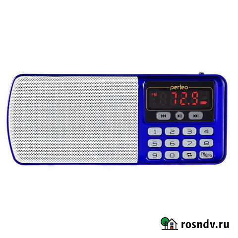 Радиоприемник Perfeo i120 Егерь, blue / FM+, MP3 Ростов-на-Дону - изображение 1