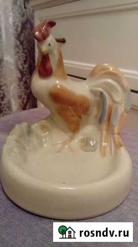Фарфоровая пепельница петух Ульяновск - изображение 1