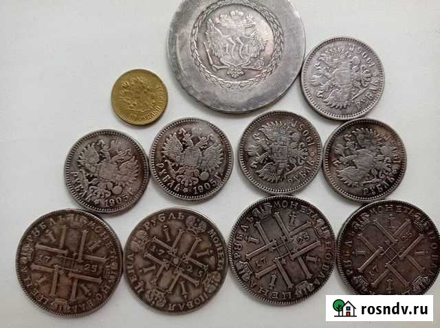 Старинные монеты, скорее всего это копии. за все 4 Пермь - изображение 1