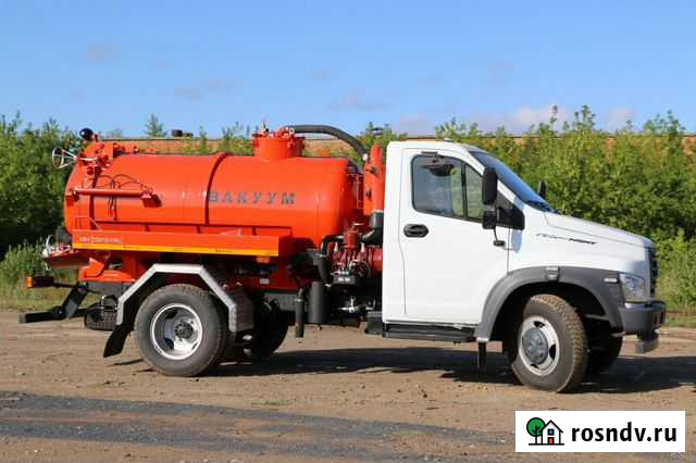 Вакуумная машина мвс-3,5 газ next Иркутск - изображение 1