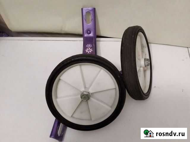 Колеса боковые страховочные на детский велосипед Омск - изображение 1