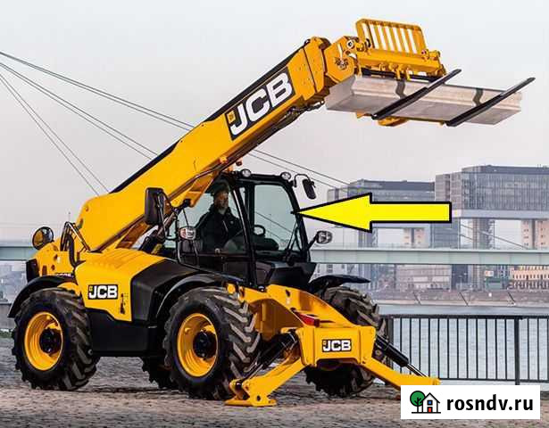 JCB Loadall 540 - 140 стекло лобовое Уфа - изображение 1
