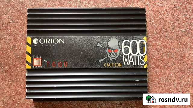 Двухканальный усилитель Orion T600 Новосибирск - изображение 1