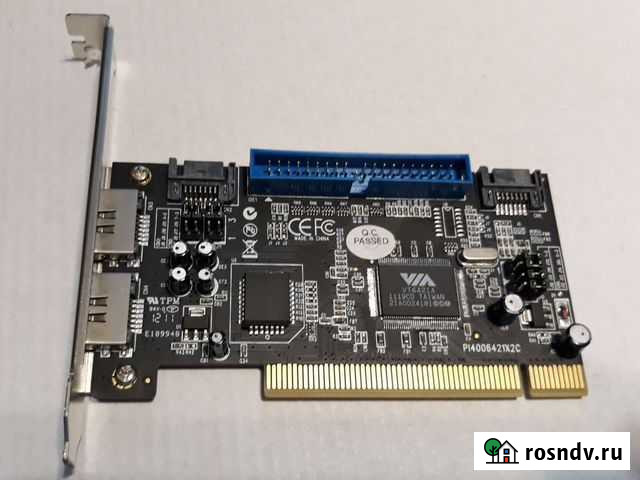 PCI controller StLab 4Sata+1Pata Ачинск - изображение 1
