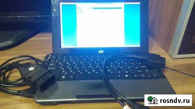Нетбук с кабелем для прошивки авто Новотроицк - изображение 1