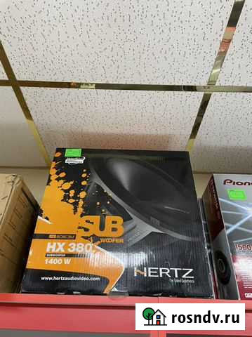 Hertz HX380 сабвуфер Избербаш - изображение 1