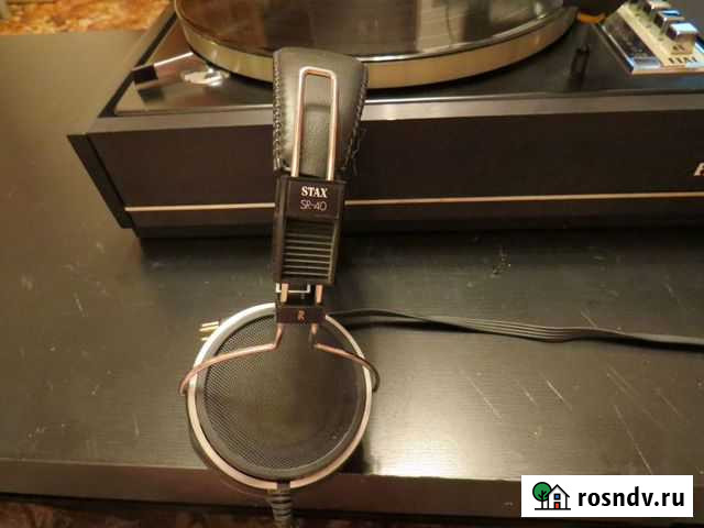 Stax-SR40 + SRD-4 электростатические наушники Ростов-на-Дону - изображение 1