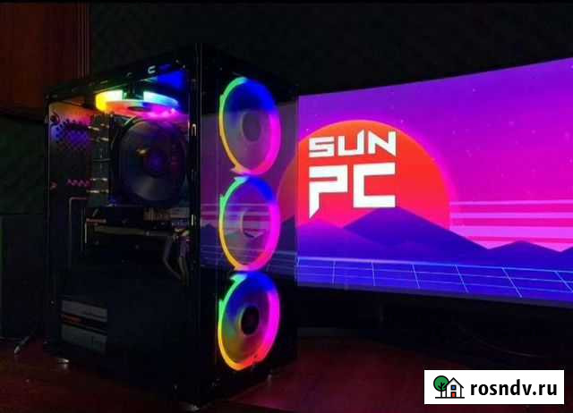 Игровой компьютер с монитором и клавиатурой Москва - изображение 1