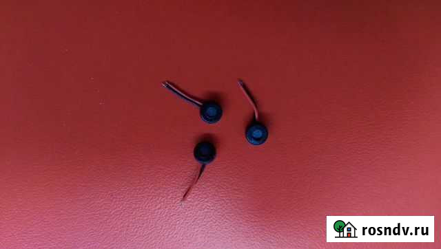 Микрофон универсальный круглый 4мм. с проводами Хабаровск - изображение 1