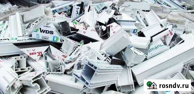 Оконные обрезки пвх профиля отходы Волгоград - изображение 1