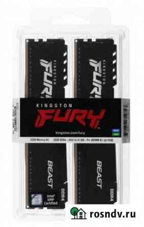 Оперативная память Kingston fury Beast Black Советский