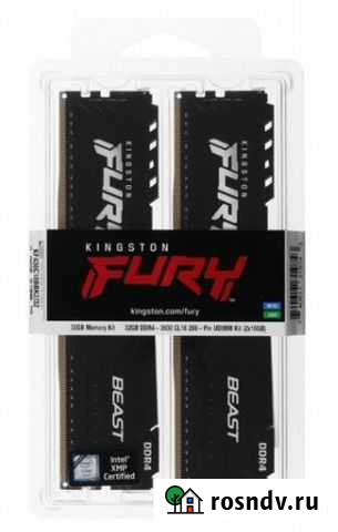 Оперативная память Kingston fury Beast Black Советский - изображение 1
