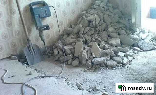 Демонтаж стен, демонтаж полов,дачь Хабаровск - изображение 1