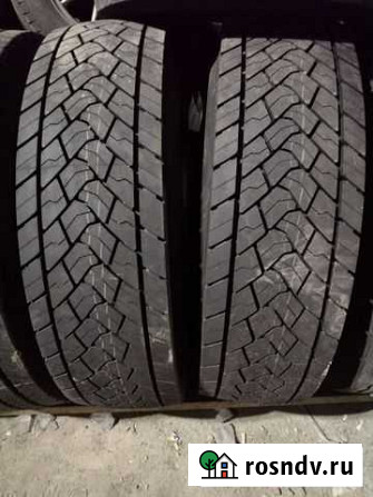 315/80R22.5 шины Гудиер на ведущую ось новые Казань - изображение 1