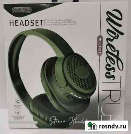 Наушники headset wireless true MF:E10BT черный Красноярск