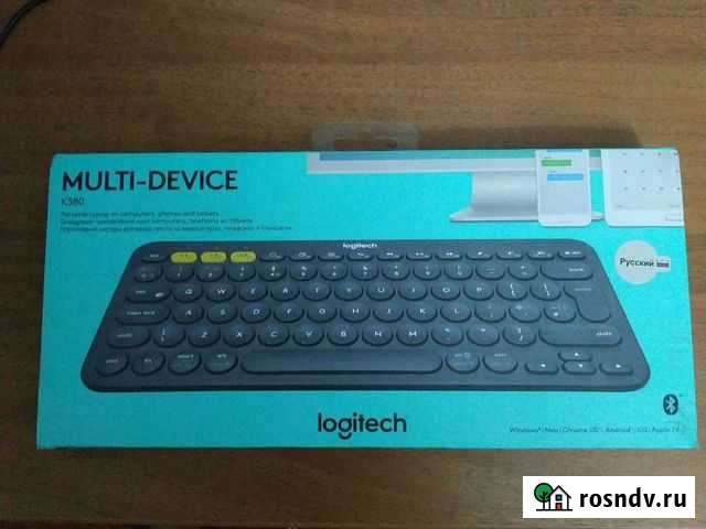 Клавиатура Logitech K380 Multi-Device новая Ростов-на-Дону - изображение 1