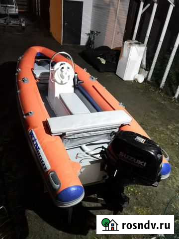Катер-риб винбот 460R+мотор Suzuki 9.9 4t Санкт-Петербург - изображение 1